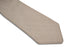 plain white textured linen tie